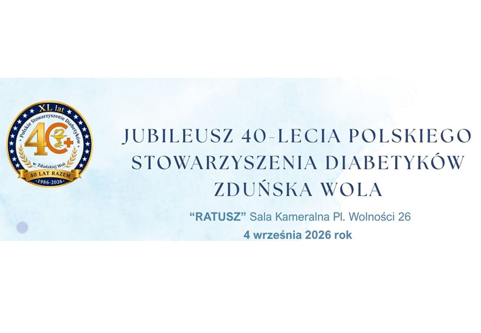 40 lat Polskiego Stowarzyszenia Diabetyków w Zduńskiej Woli