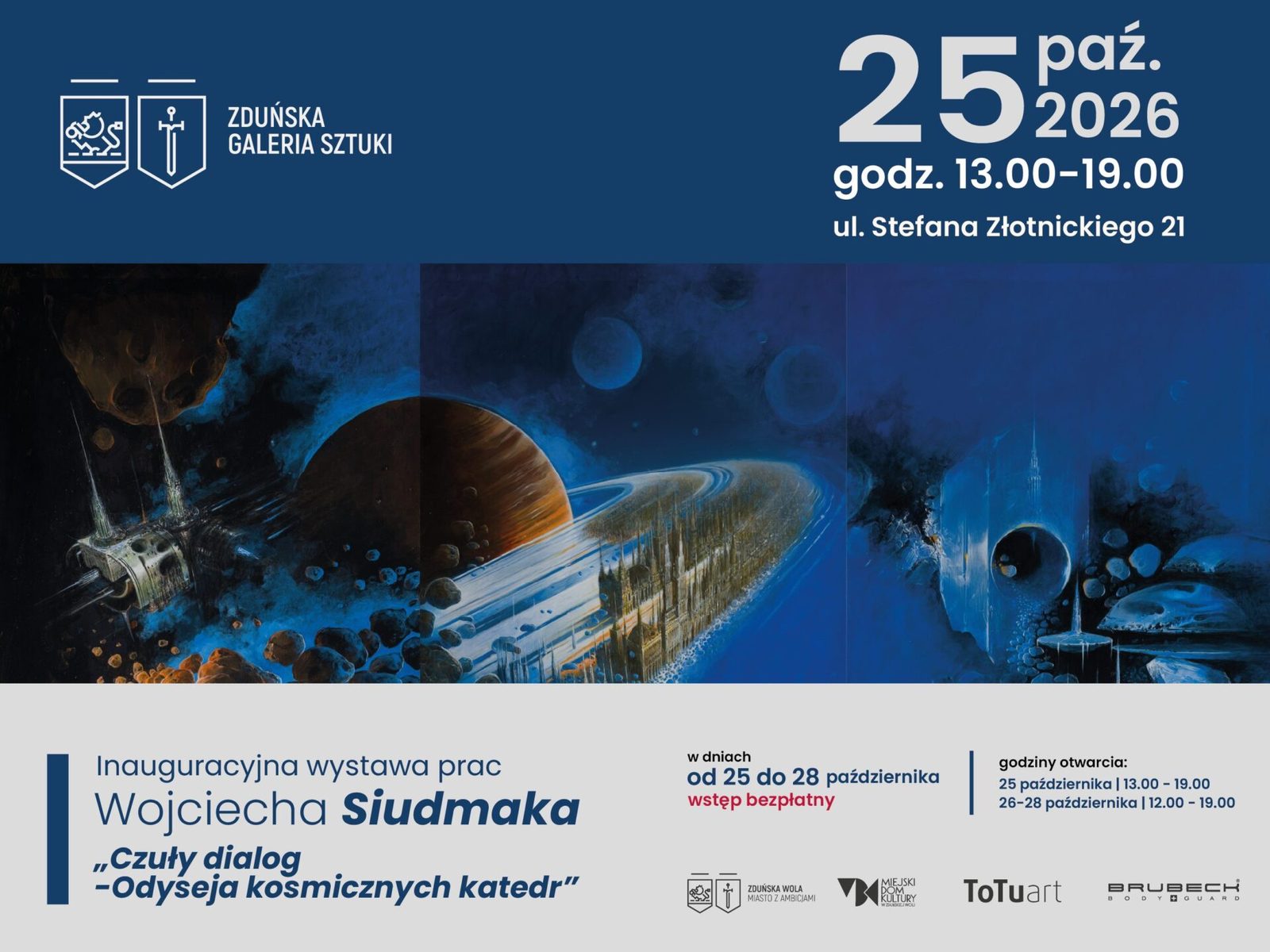 Wystawa Wojciecha Siudmaka zainauguruje Zduńską Galerię Sztuki