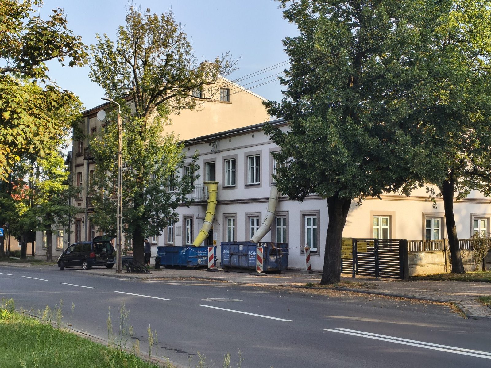 Termomodernizacja budynków przy Złotnickiego 11 i 13