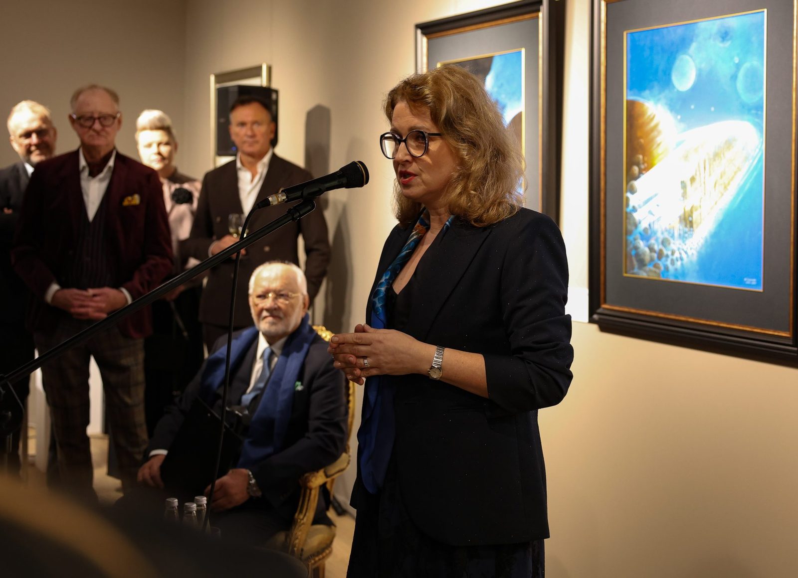 Zduńska Galeria Sztuki rozpoczęła działalność wystawą Wojciecha Siudmaka